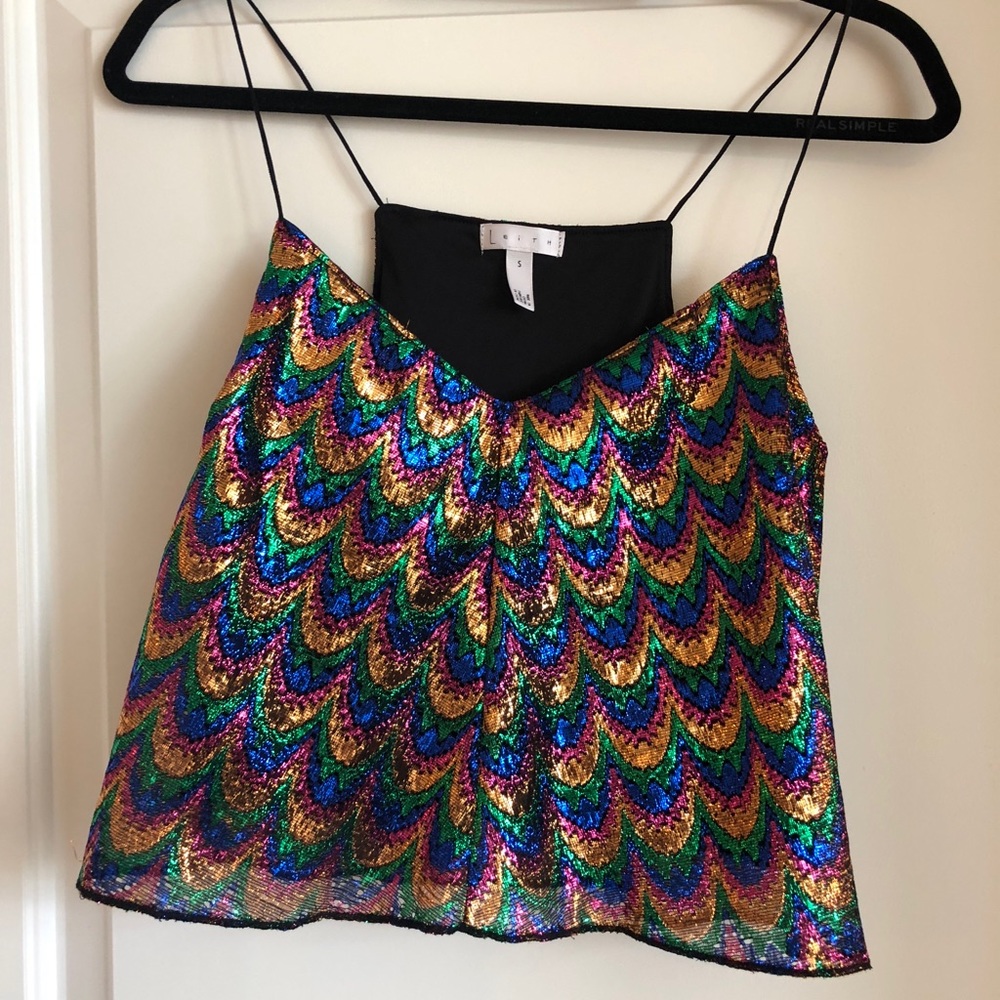 Multicolored sequined top from Nordstrom’s
